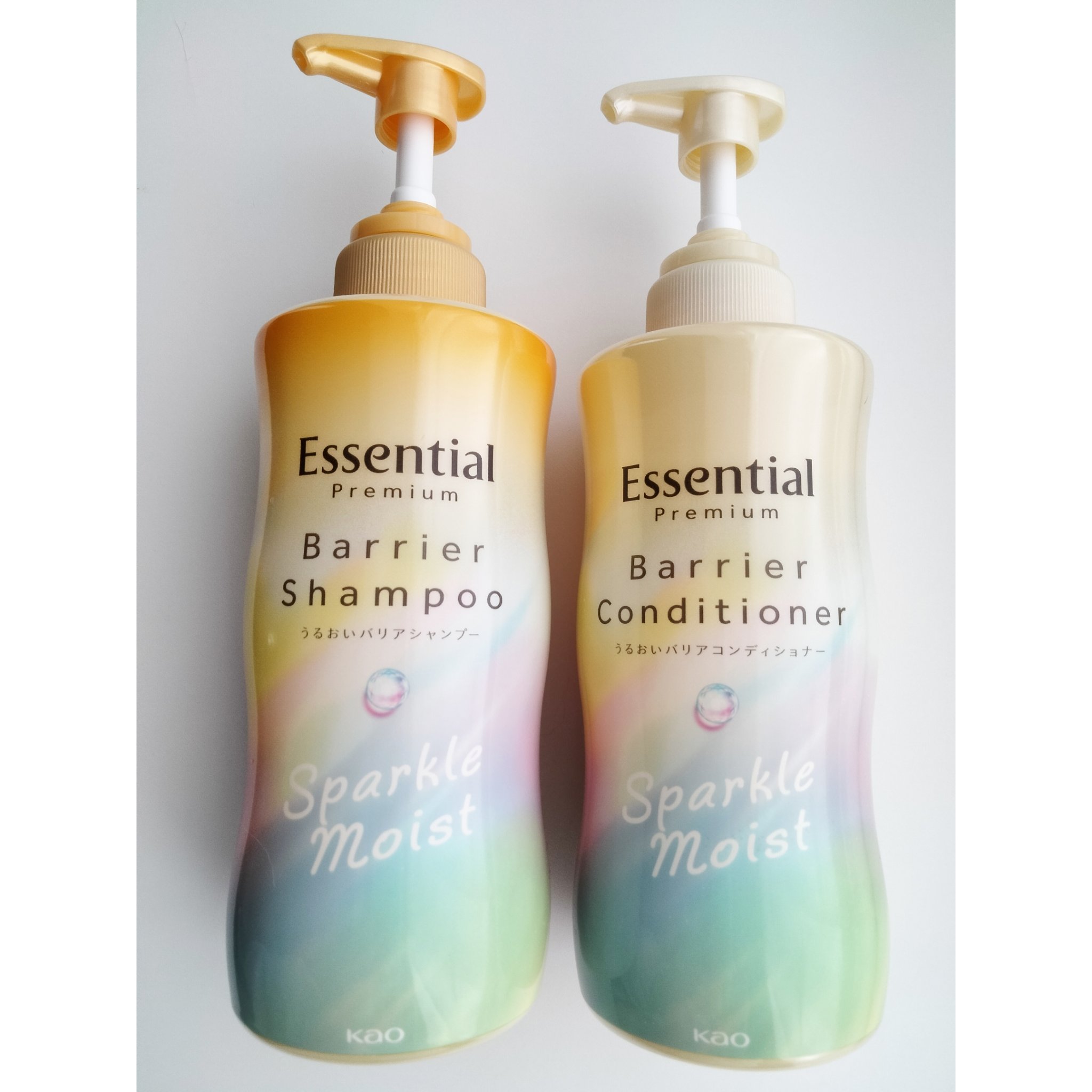 エッセンシャルプレミアム バリアシャンプー・コンディショナー スパークルモイスト/エッセンシャル/市販シャンプーを使ったクチコミ（1枚目）