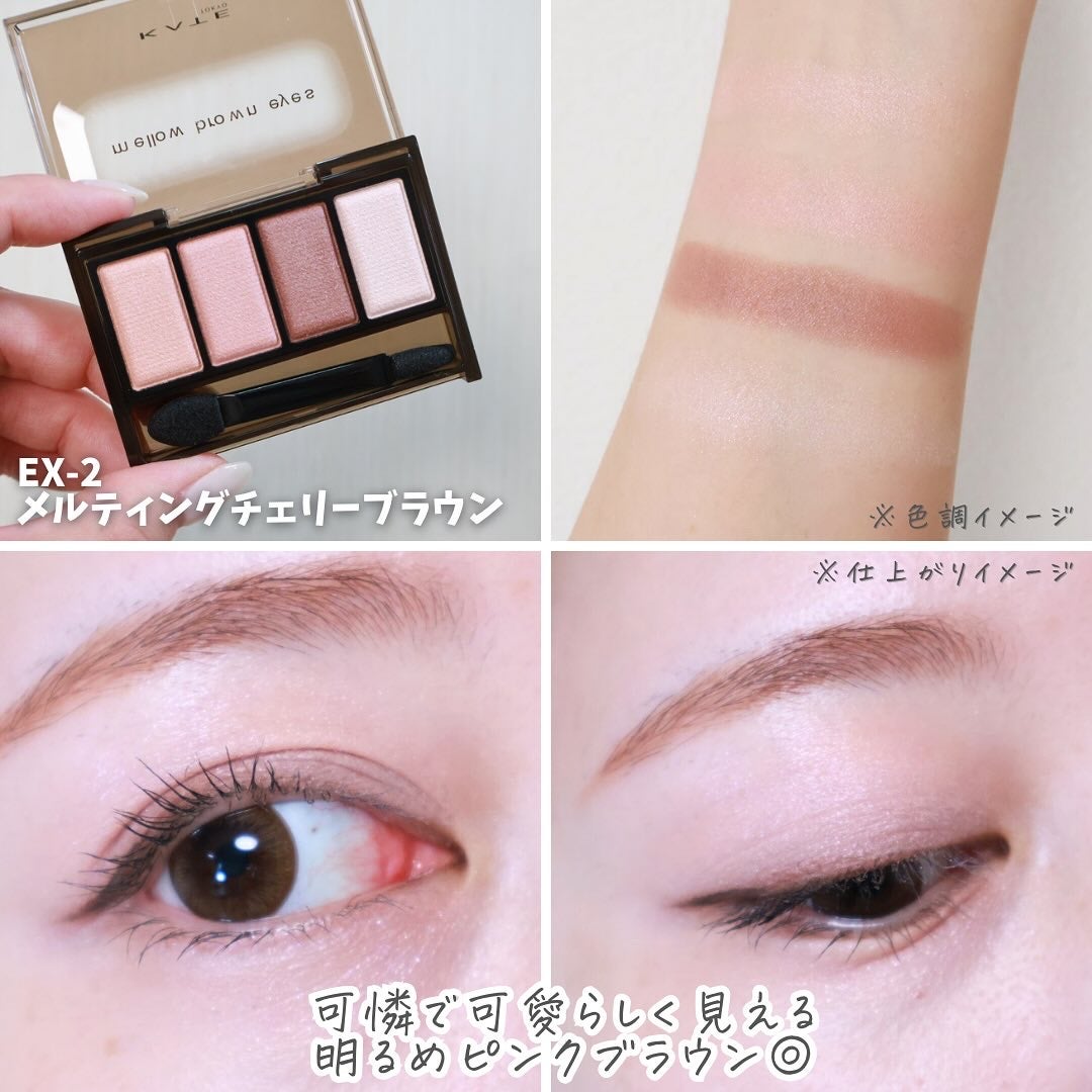 ケイト メロウブラウンアイズ/KATE/アイシャドウパレットを使ったクチコミ(5枚目)