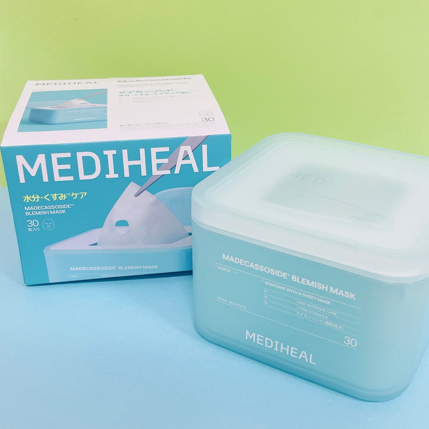 マデカッソシド ブレミッシュマスク/MEDIHEAL/シートマスク・パックを使ったクチコミ(1枚目)