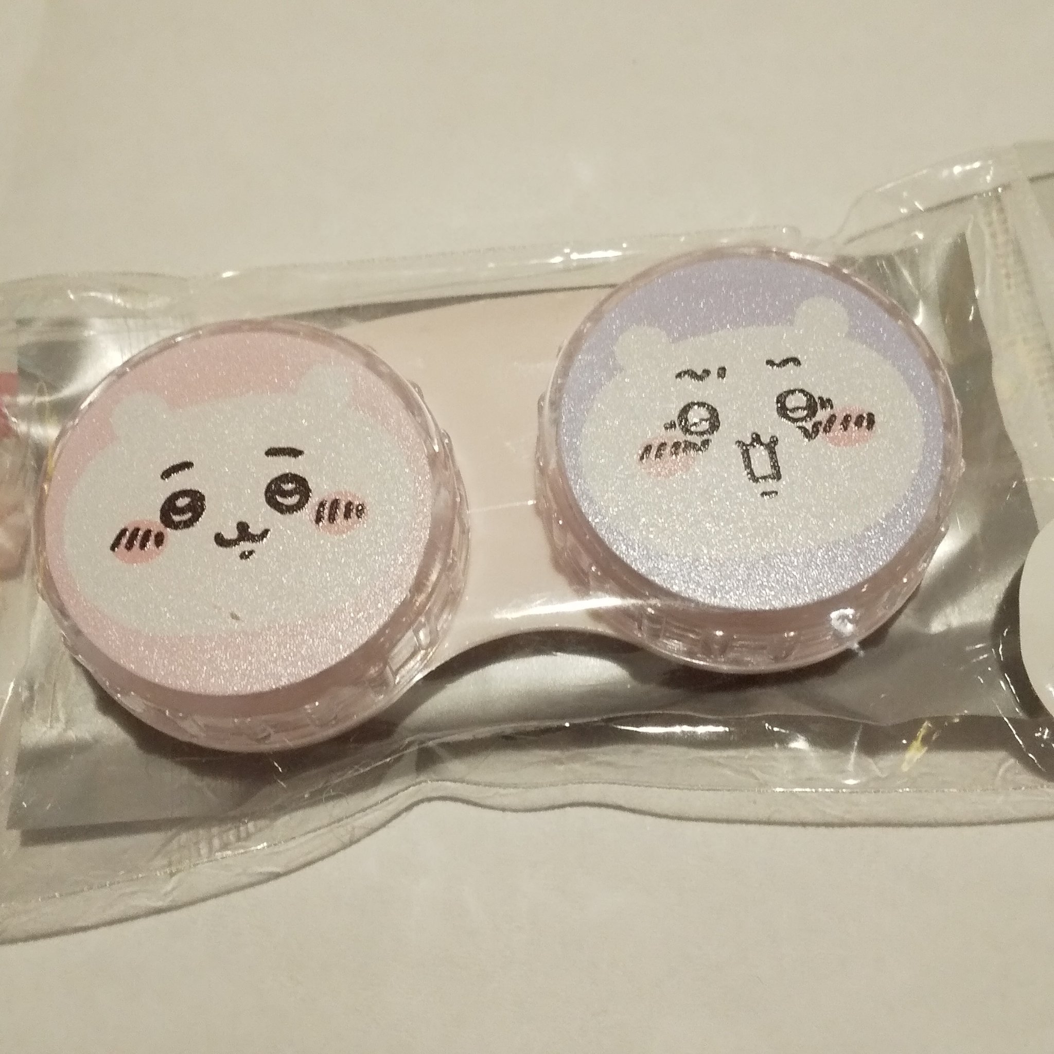 ちいかわ コンタクトレンズケース/SHOBIDO/その他を使ったクチコミ（3枚目）