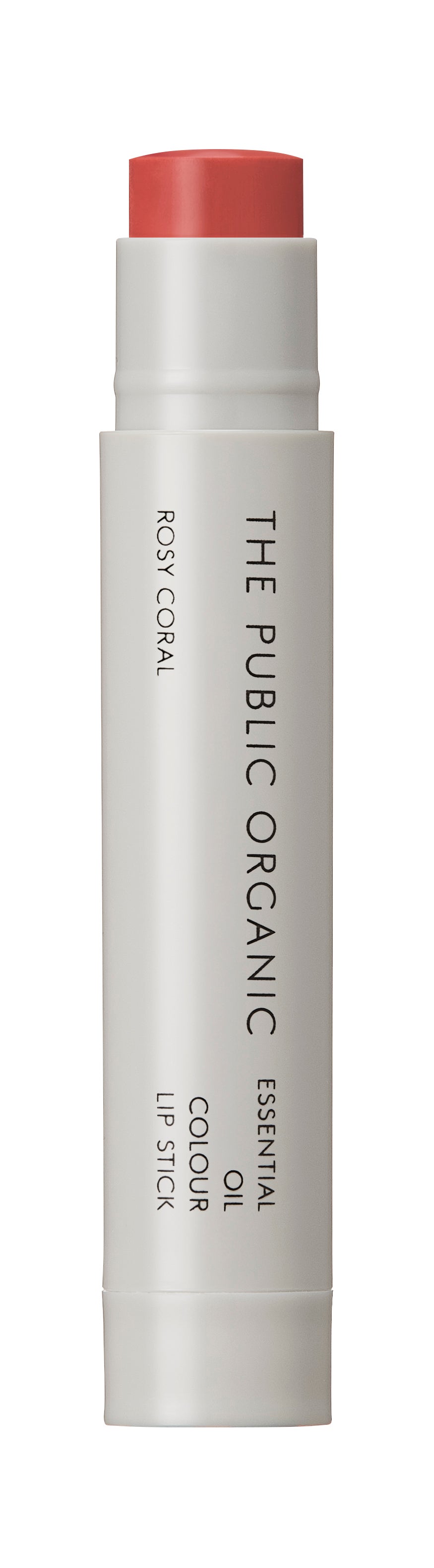 ザ パブリック オーガニック 精油カラーリップスティック ロージーコーラル