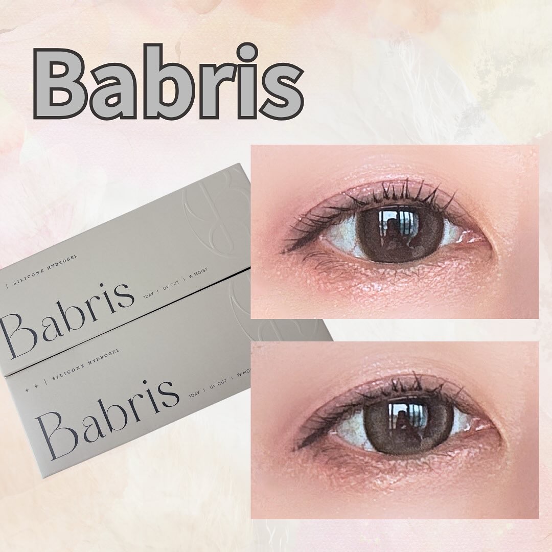 Babris silicone hydrogel 1day/Babris silicone hydrogel/ワンデー（１DAY）カラコンを使ったクチコミ（1枚目）