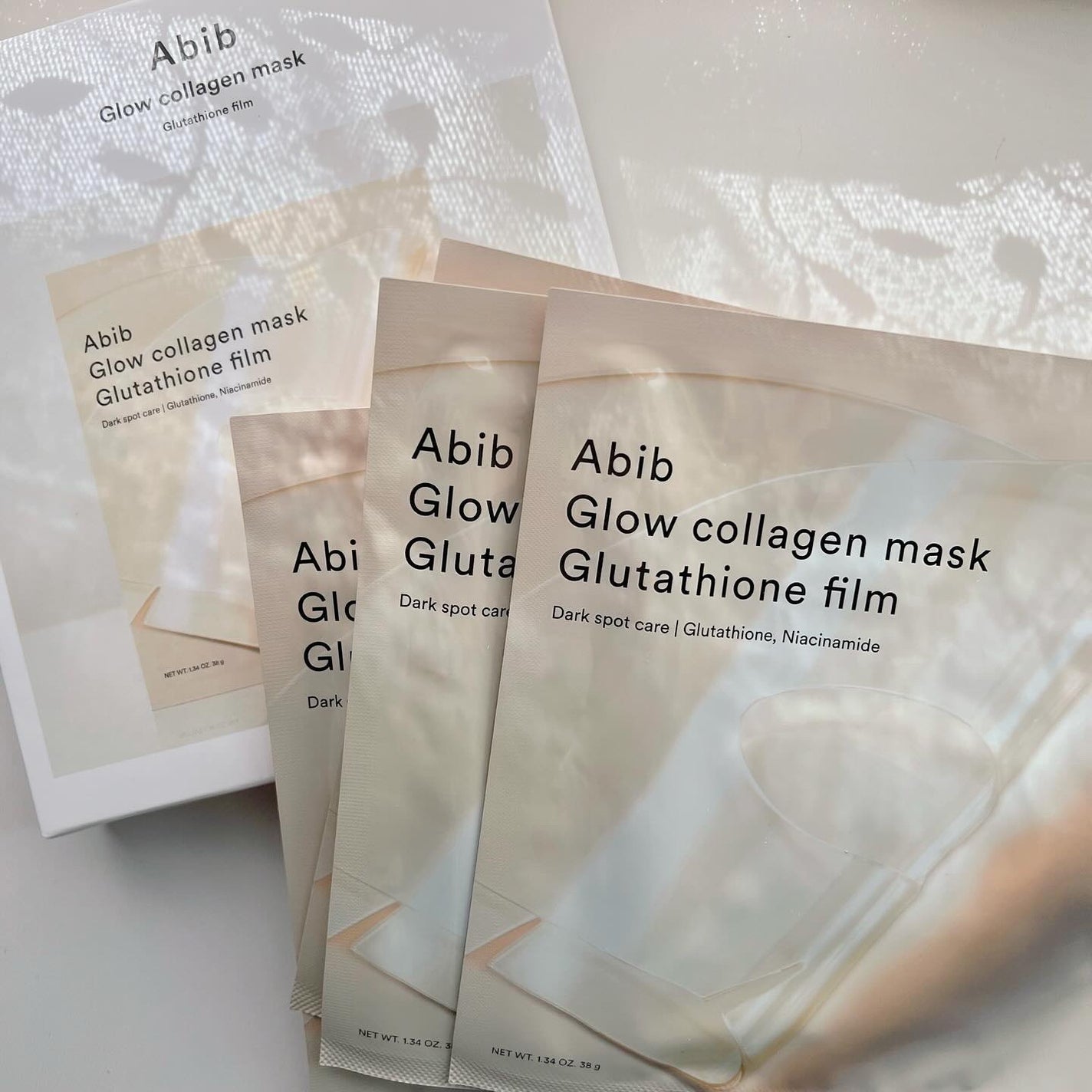 グルタチオンフィルムコラーゲンマスク/Abib /シートマスク・パックを使ったクチコミ(1枚目)