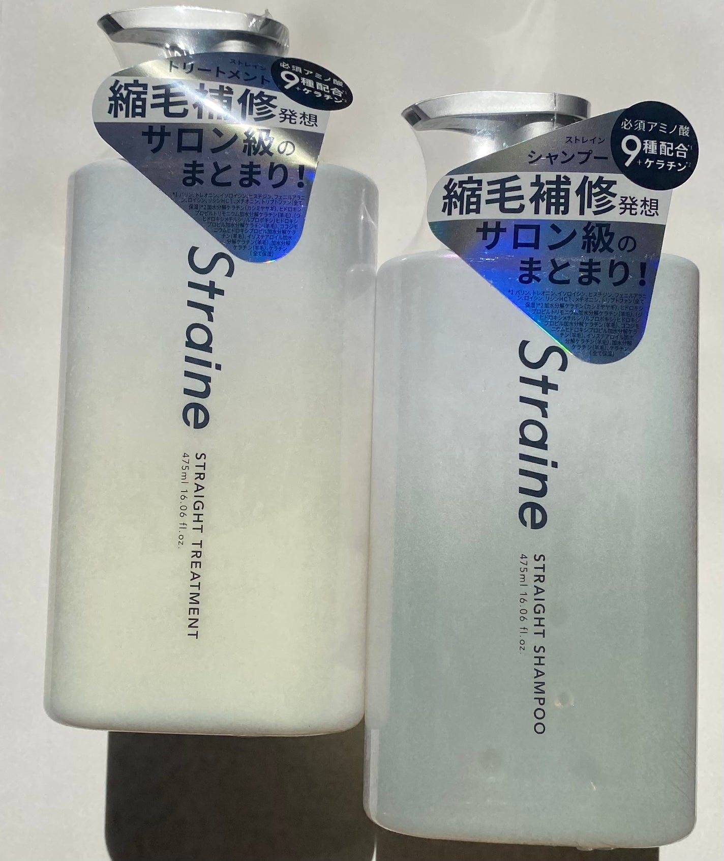 ストレートシャンプー/ストレートトリートメント ホワイトブロッサムの香り/Straine/市販シャンプーを使ったクチコミ(1枚目)