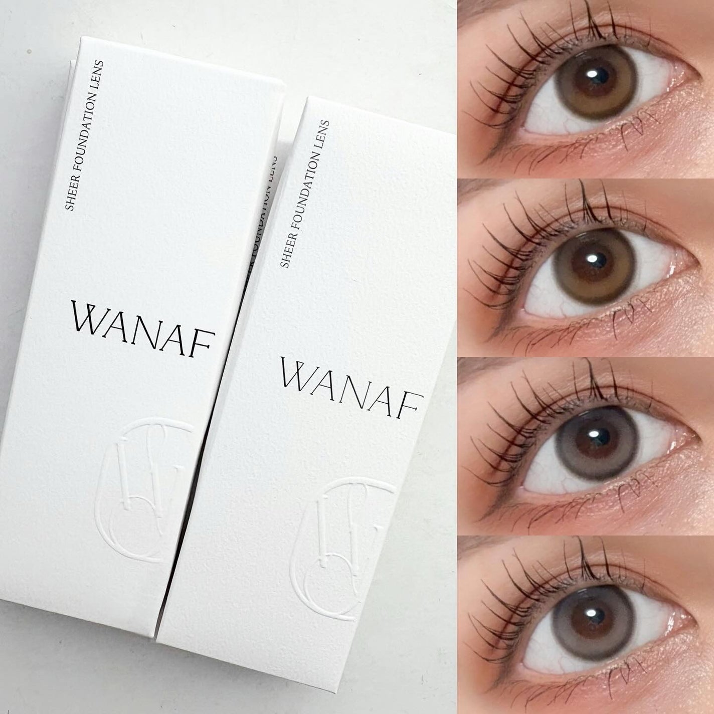 WANAF 1day/WANAF/ワンデー(1DAY)カラコンを使ったクチコミ(4枚目)