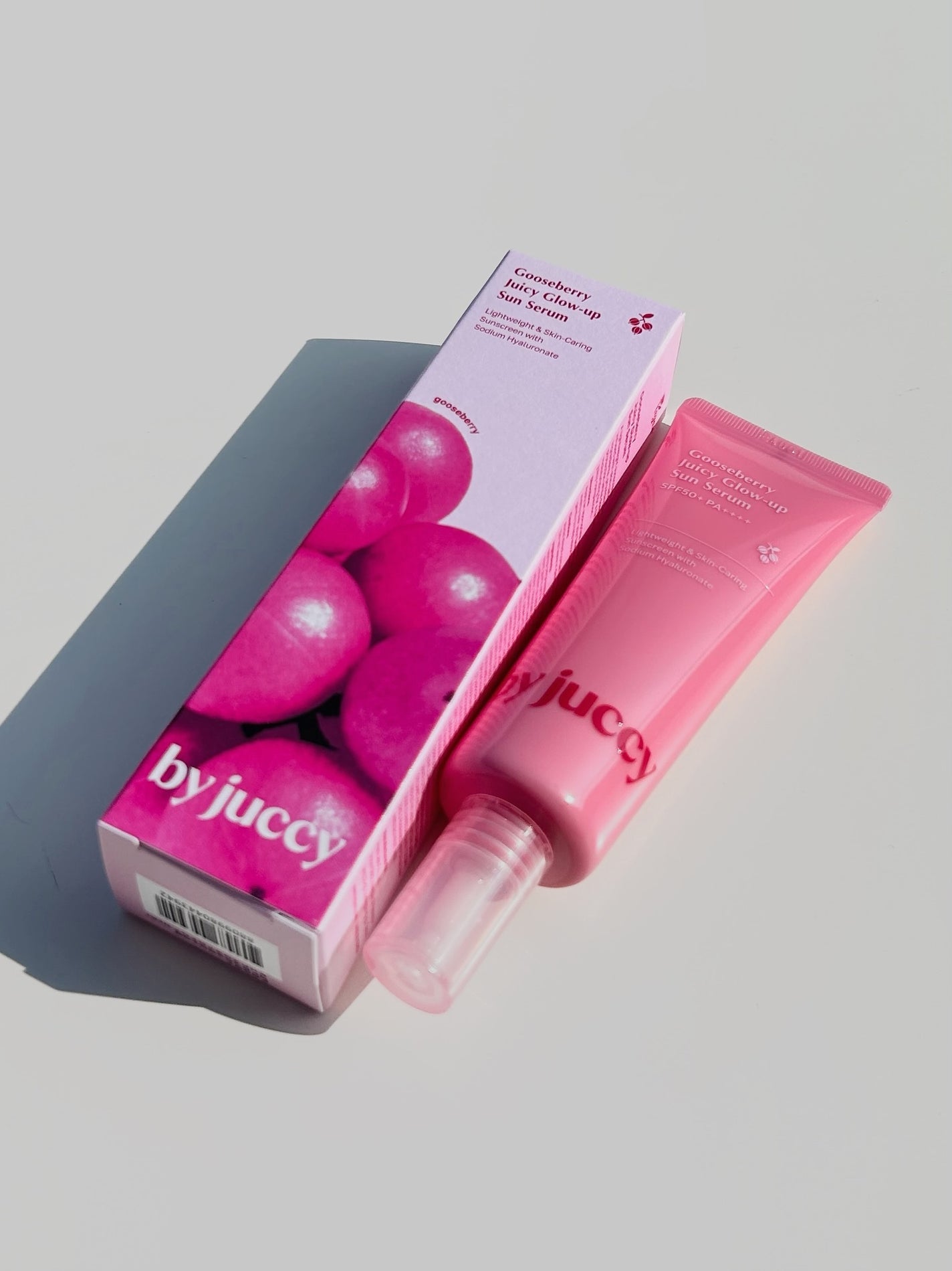 Gooseberry Juicy Glow-up Sun Serum/By Juccy/日焼け止めミルクを使ったクチコミ(1枚目)
