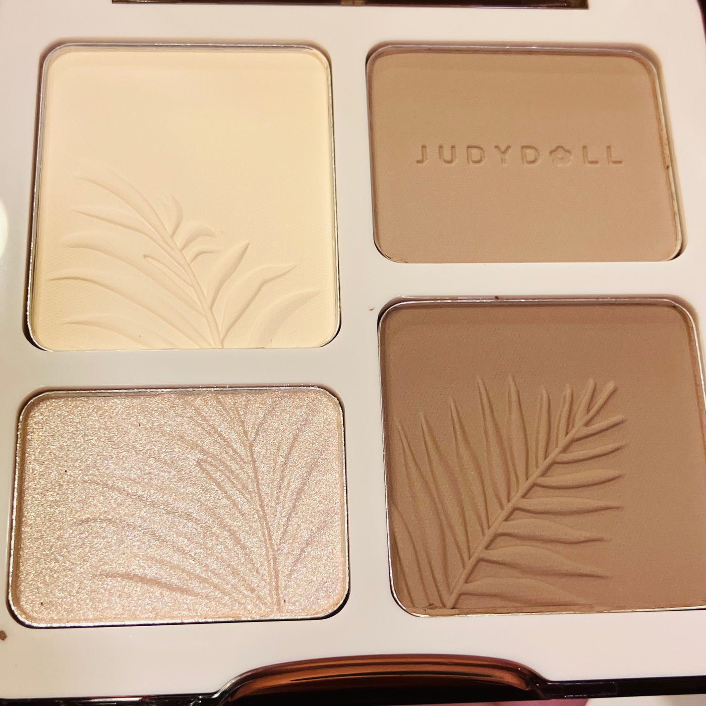 JUDYDOLL メリハリマスターパレット/JUDYDOLL/パウダーハイライトを使ったクチコミ(2枚目)