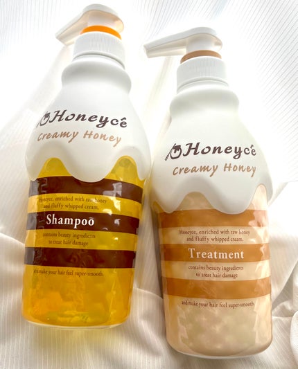 クリーミーハニー シャンプー/トリートメント/ハニーチェ/市販シャンプーを使ったクチコミ(1枚目)