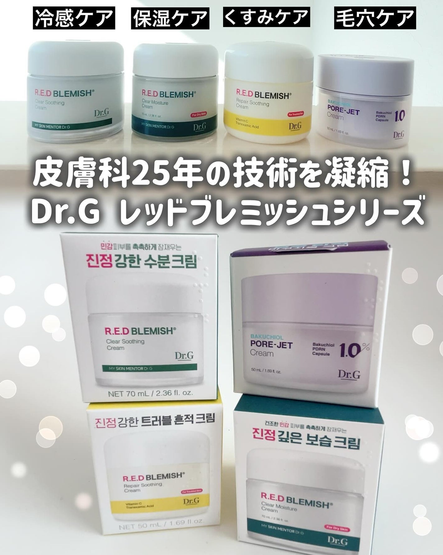 レッドブレミッシュ クリアスージングクリーム/Dr.G/フェイスクリームを使ったクチコミ(2枚目)