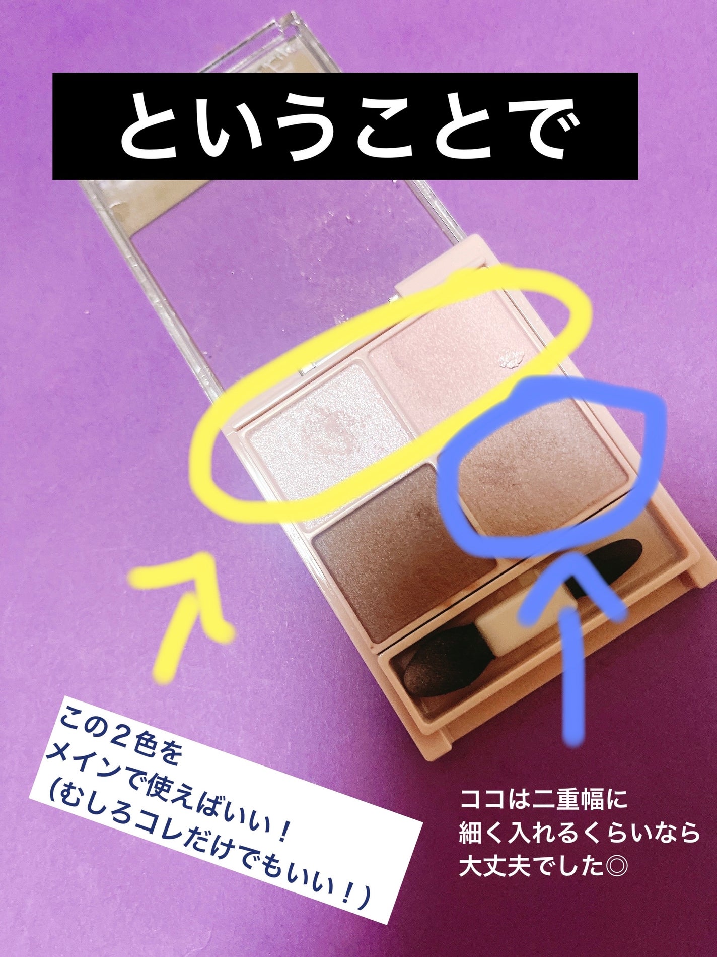 シルキースフレアイズ(マットタイプ)/キャンメイク/アイシャドウパレットを使ったクチコミ(3枚目)