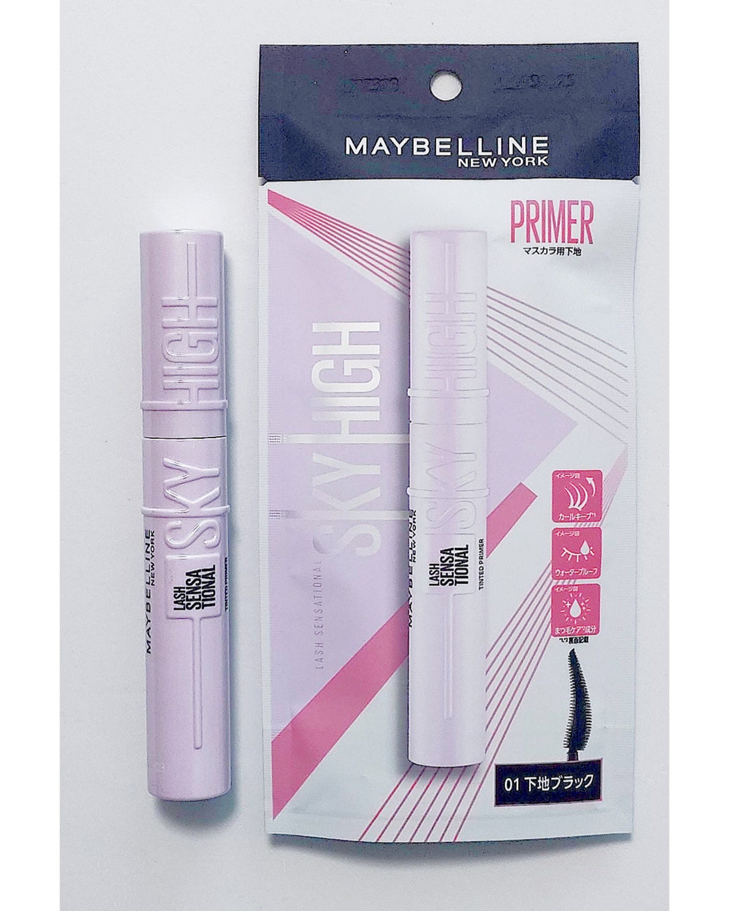 スカイハイ プライマー/MAYBELLINE NEW YORK/マスカラ下地を使ったクチコミ(1枚目)