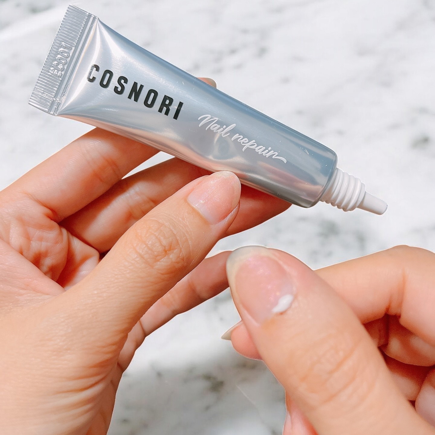 シルクリペアネイルクリーム/COSNORI/ネイルオイル・トリートメントを使ったクチコミ（3枚目）