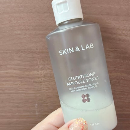 グルタチオンアンプルトナー/SKIN&LAB/化粧水を使ったクチコミ(1枚目)