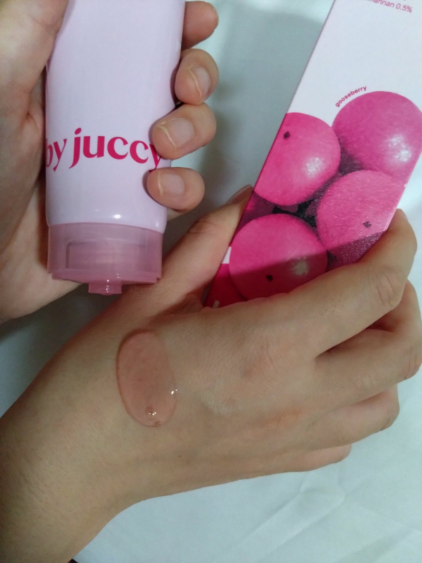 Gooseberry AHA Jelly Cleanser/By Juccy/クレンジングジェルを使ったクチコミ(2枚目)