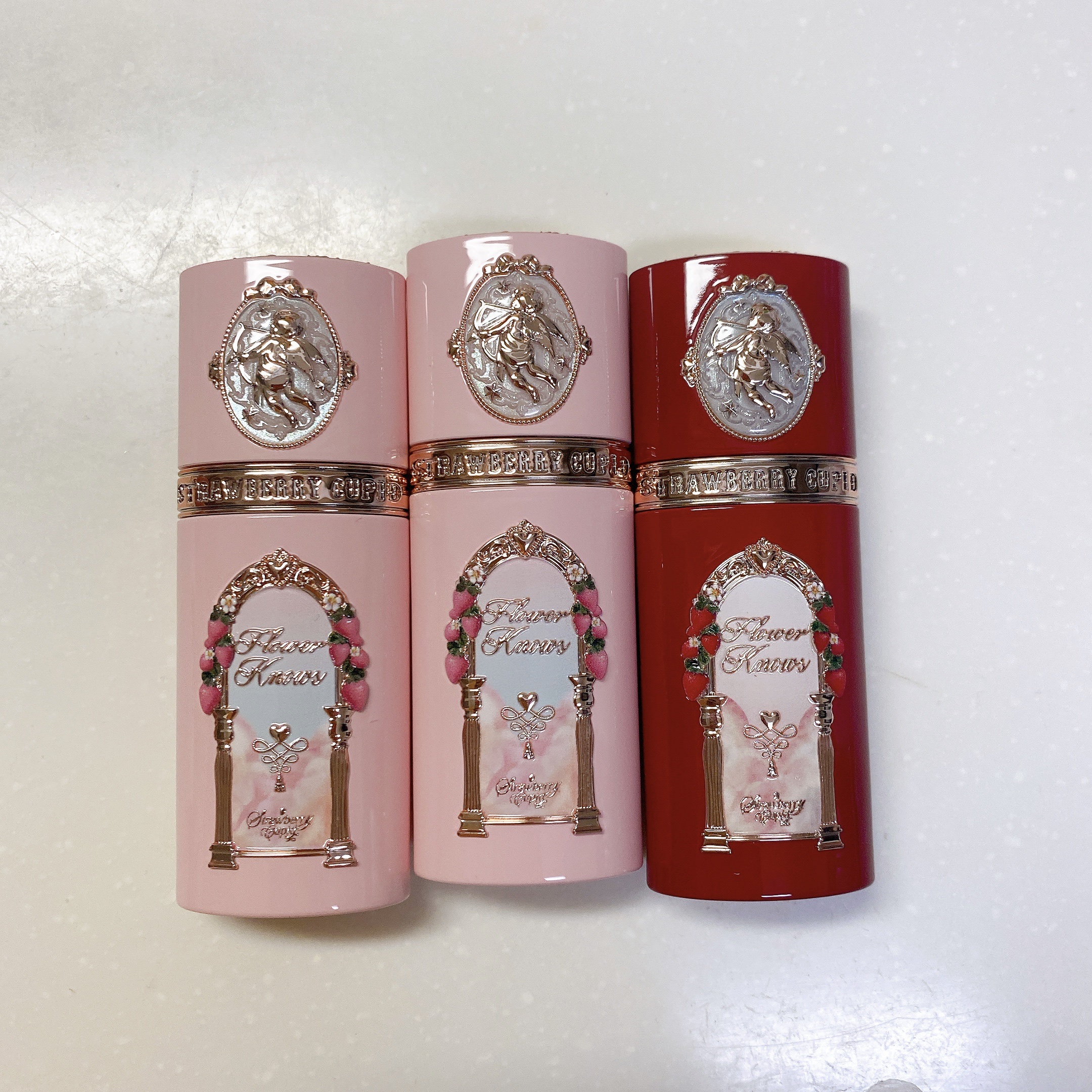 ストロベリーキューピッドコレクション リキッドブラッシュ/FlowerKnows/リキッドチークを使ったクチコミ（1枚目）