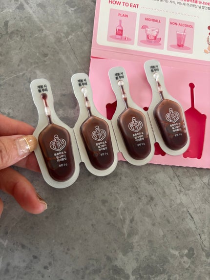 飲める美容ピンクDIYドリンク ピンクポーション ゼロカロリー・冬虫夏草/PINK POTION /美容ドリンクを使ったクチコミ(4枚目)