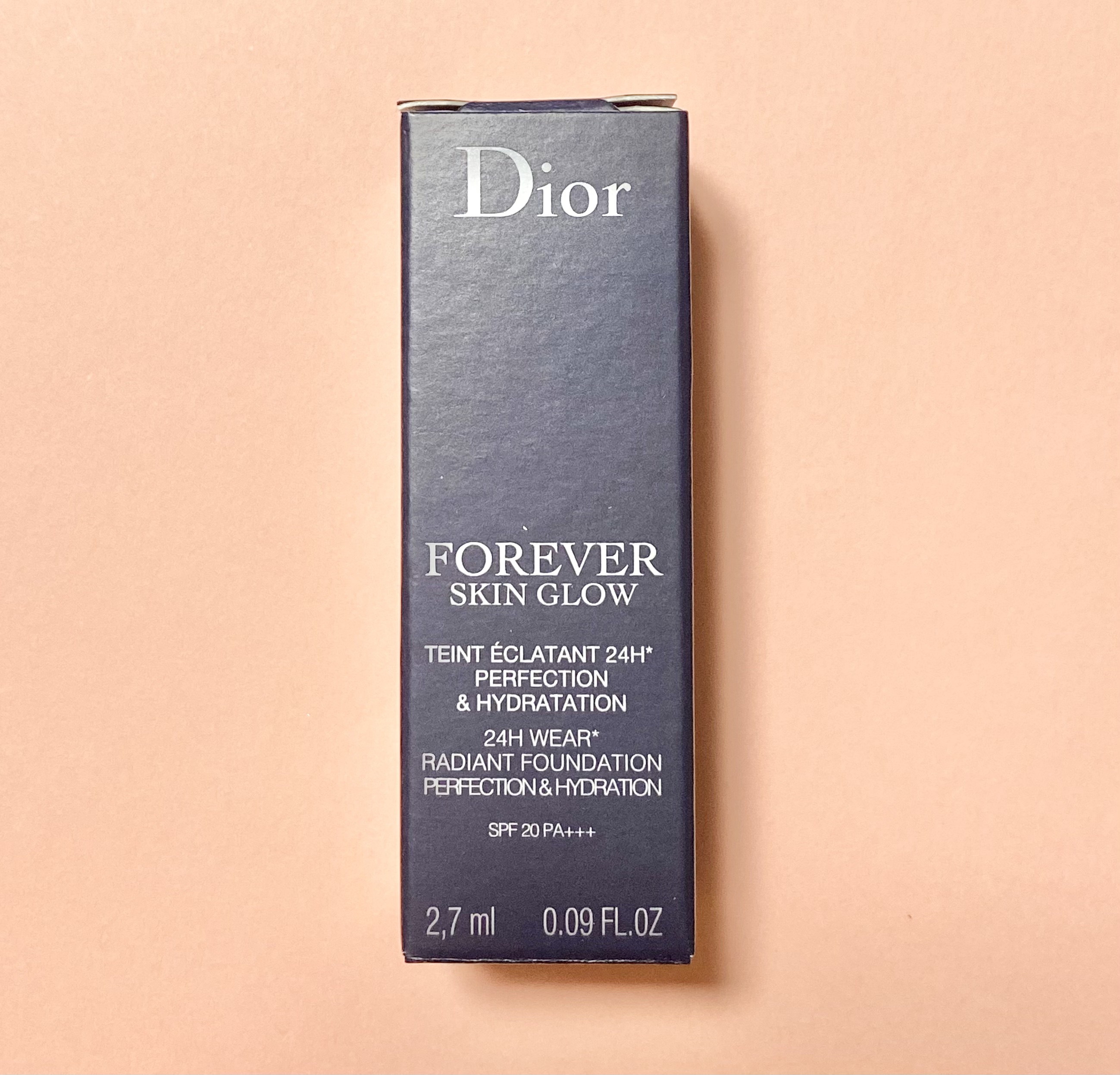 ディオールスキン フォーエヴァー フルイド グロウ/Dior/リキッドファンデーションを使ったクチコミ（1枚目）