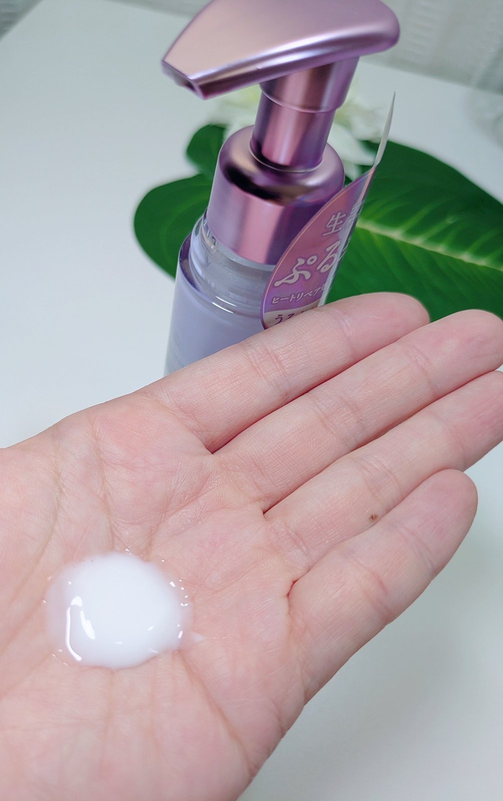 プルント リライト美容液ヘアミルク/Purunt./ヘアミルクを使ったクチコミ（2枚目）