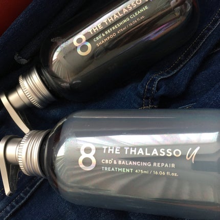 エイトザタラソ ユー CBD&リフレッシング クレンズ 美容液シャンプー/CBD&バランシング ダメージリペア 美容液ヘアトリートメント/エイトザタラソ/市販シャンプーを使ったクチコミ(1枚目)