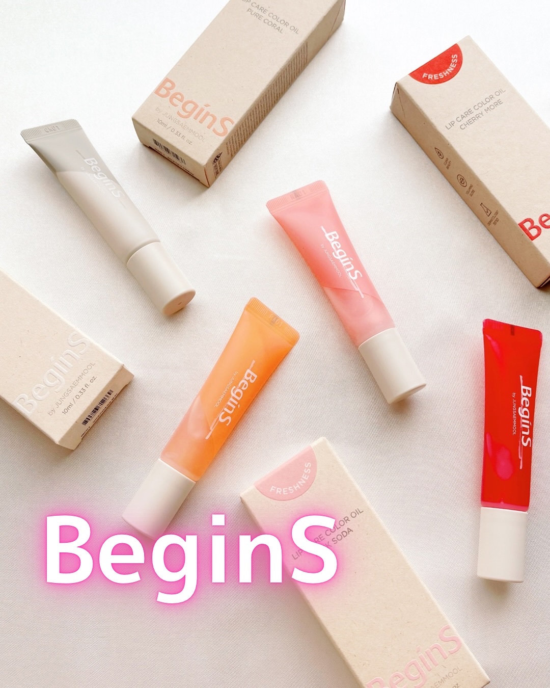 Lip Care Oil Clear/BeginS by JUNGSAEMMOOL/リップケアを使ったクチコミ（1枚目）