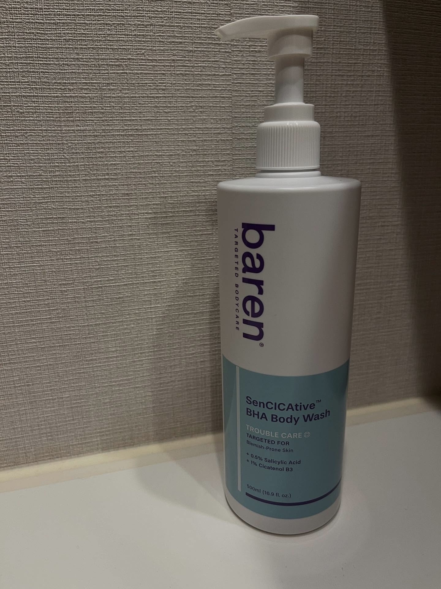 SenCICAtive BHA ボディウォッシュ/BAREN/ボディソープを使ったクチコミ（1枚目）