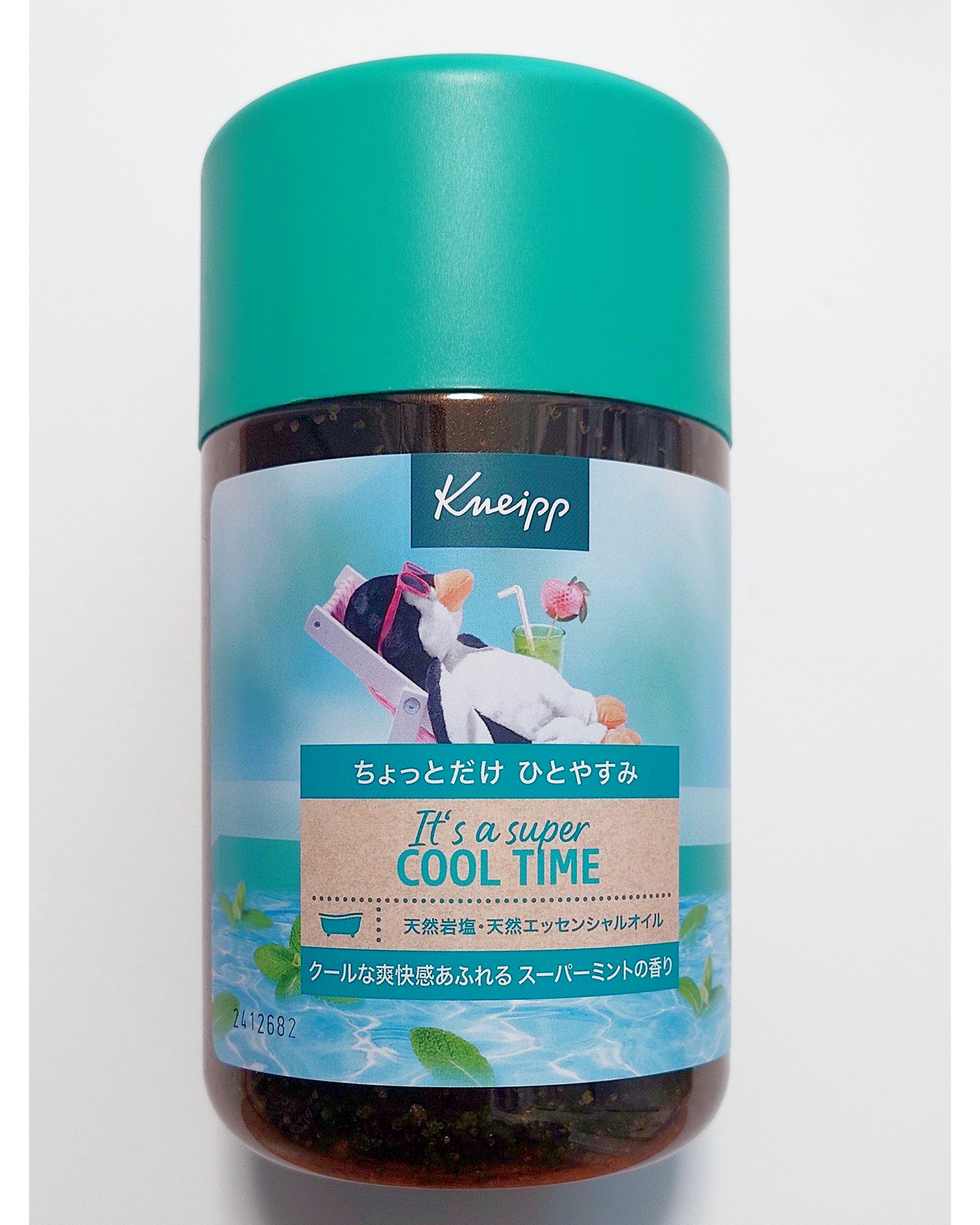 クナイプ バスソルト スーパーミントの香り 850g/クナイプ/無機塩系入浴剤を使ったクチコミ（1枚目）