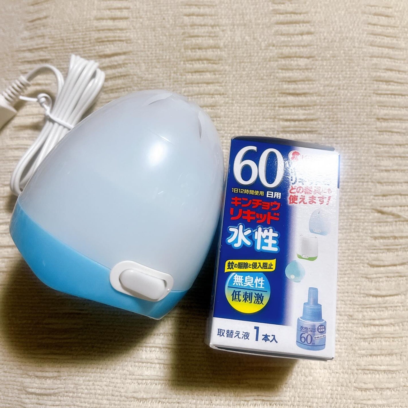 ひとりコスメ部 フォロバ100 on LIPS 「よく最近蚊に吸われるので#キンチョウリキッド購入😂アマゾンで売..」(3枚目)