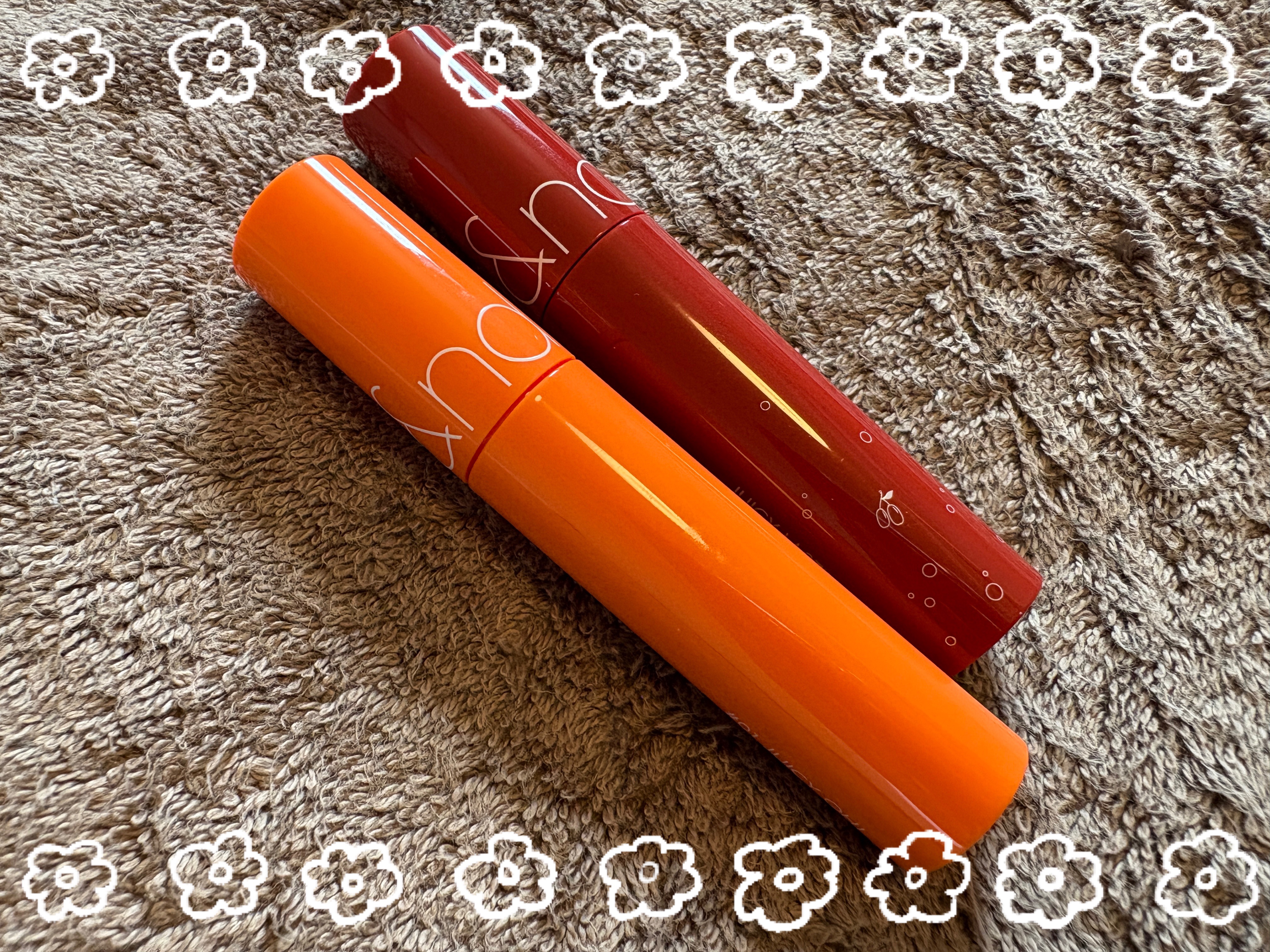 ジューシーラスティングティント/rom&nd/リップティントを使ったクチコミ（1枚目）