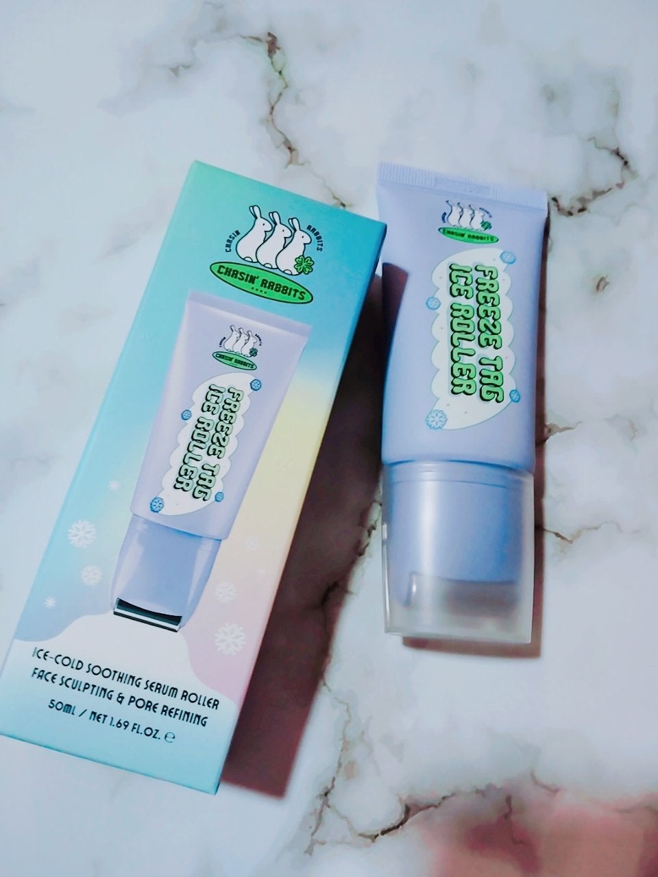フリーズタグアイスローラー/CHASIN'RABBITS/美容液を使ったクチコミ(1枚目)