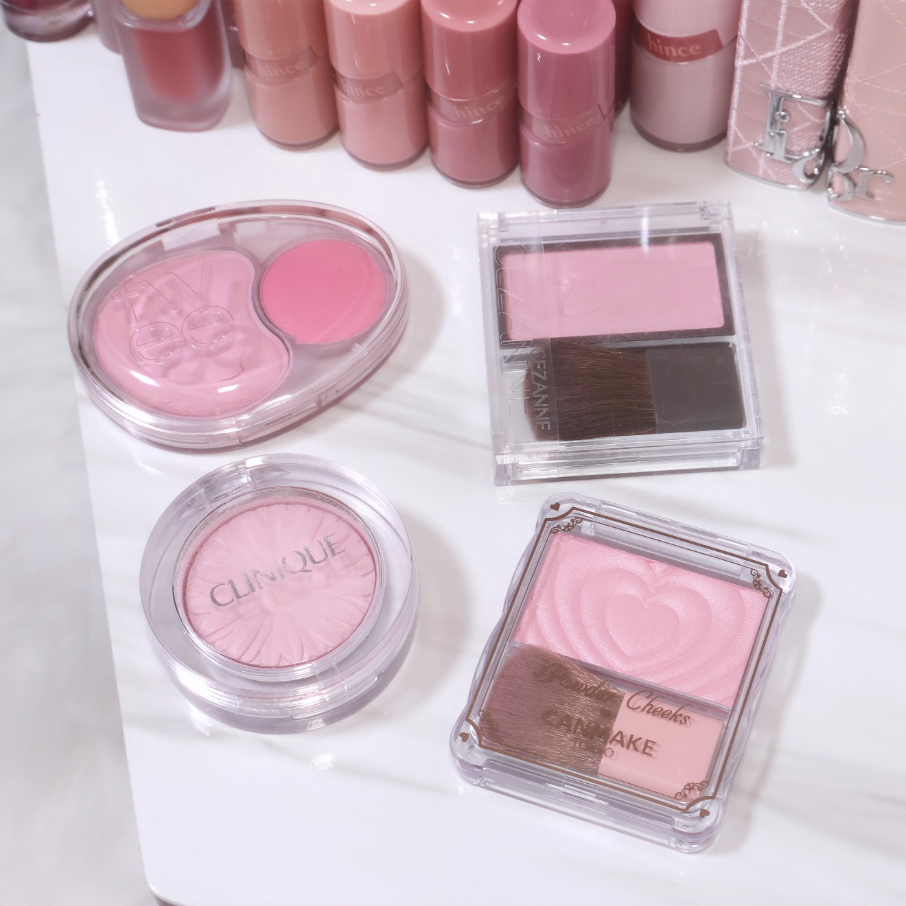 デュアルチークメロウ/fwee/ジェル・クリームチークを使ったクチコミ（1枚目）