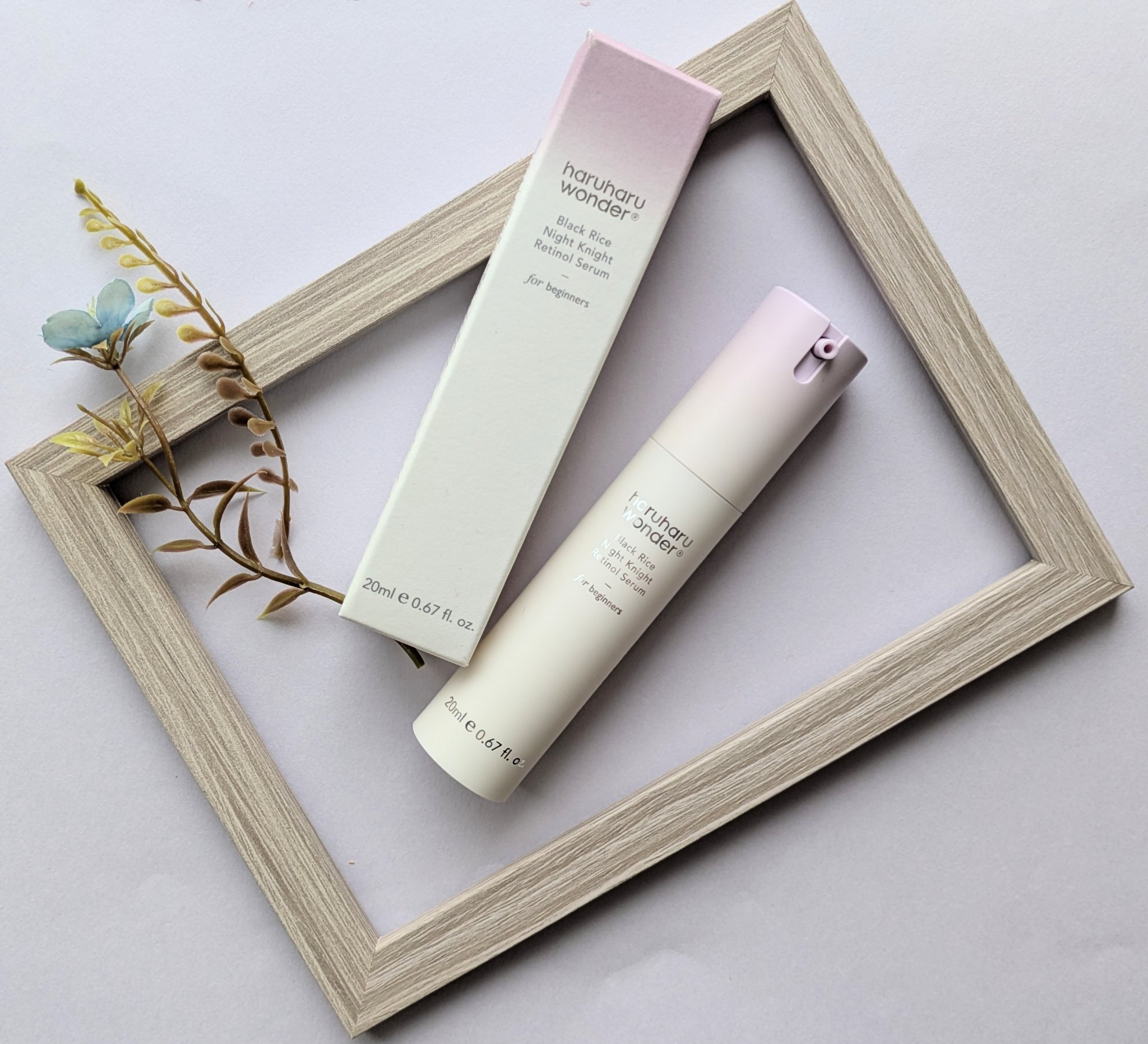 ブラックライスナイトナイトレチノールセラム/haruharu wonder/美容液を使ったクチコミ（1枚目）