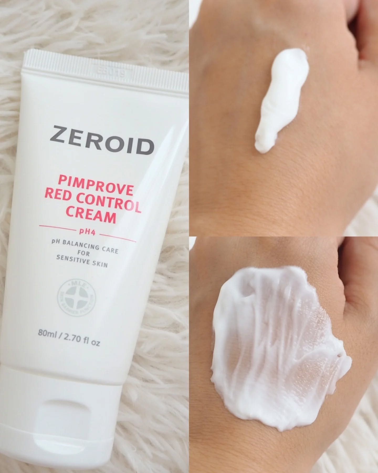 ピンプローブ レッドコントロールクリーム pH4/ZEROID/フェイスクリームを使ったクチコミ（3枚目）