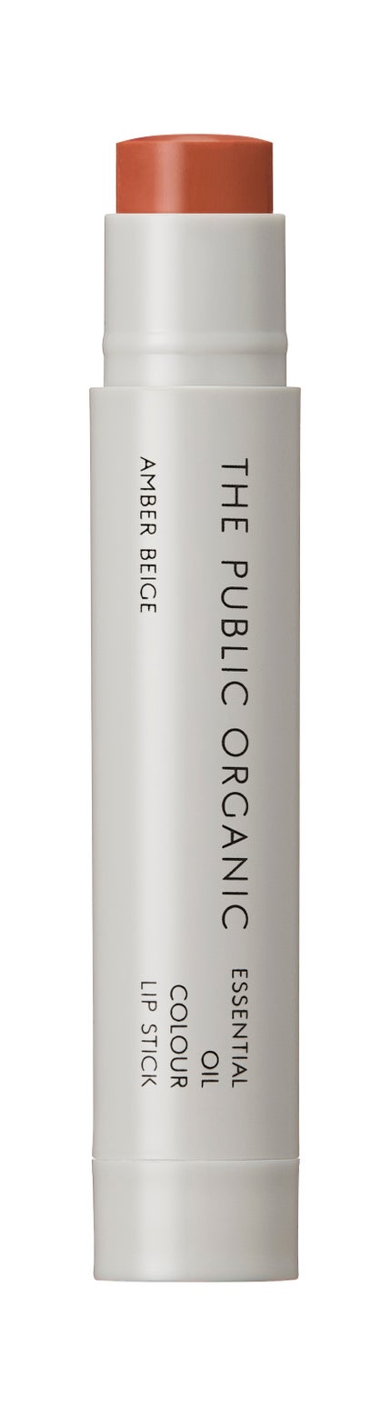 2025/8/25発売 THE PUBLIC ORGANIC ザ パブリック オーガニック 精油カラーリップスティック