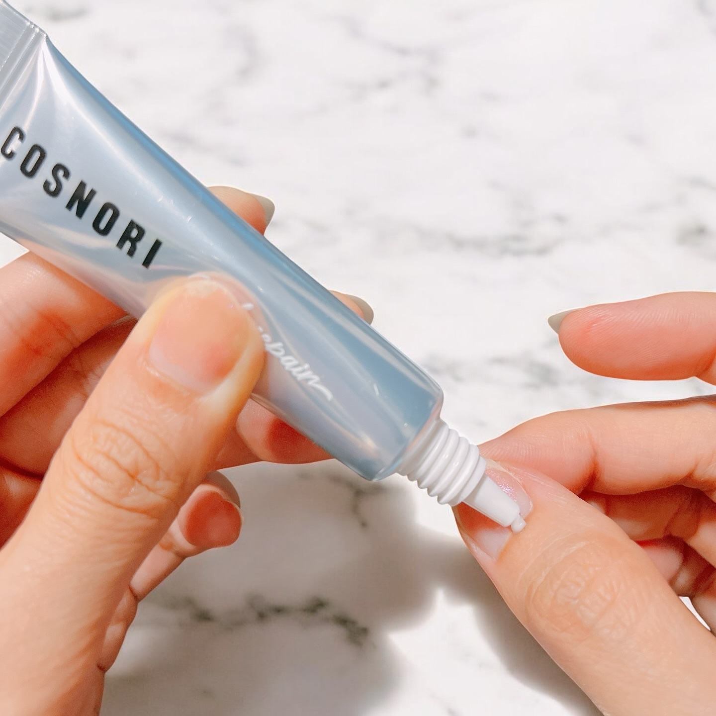 シルクリペアネイルクリーム/COSNORI/ネイルオイル・トリートメントを使ったクチコミ（2枚目）