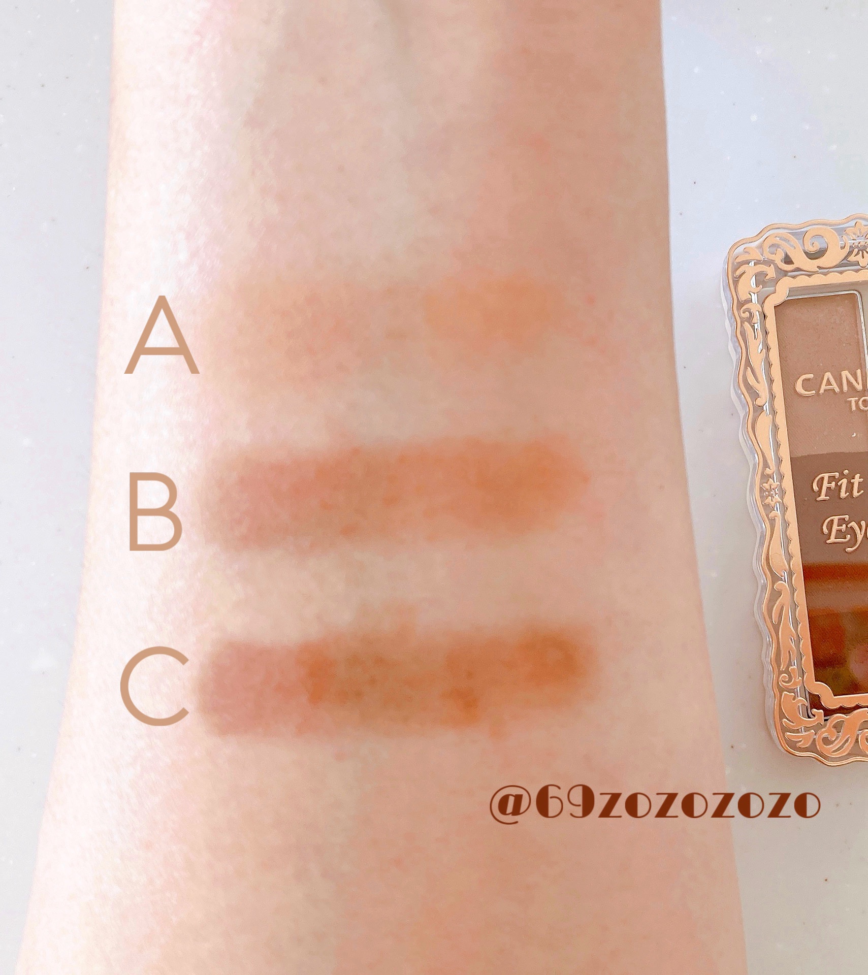 フィットスタイラーアイブロウ/キャンメイク/パウダーアイブロウを使ったクチコミ（3枚目）