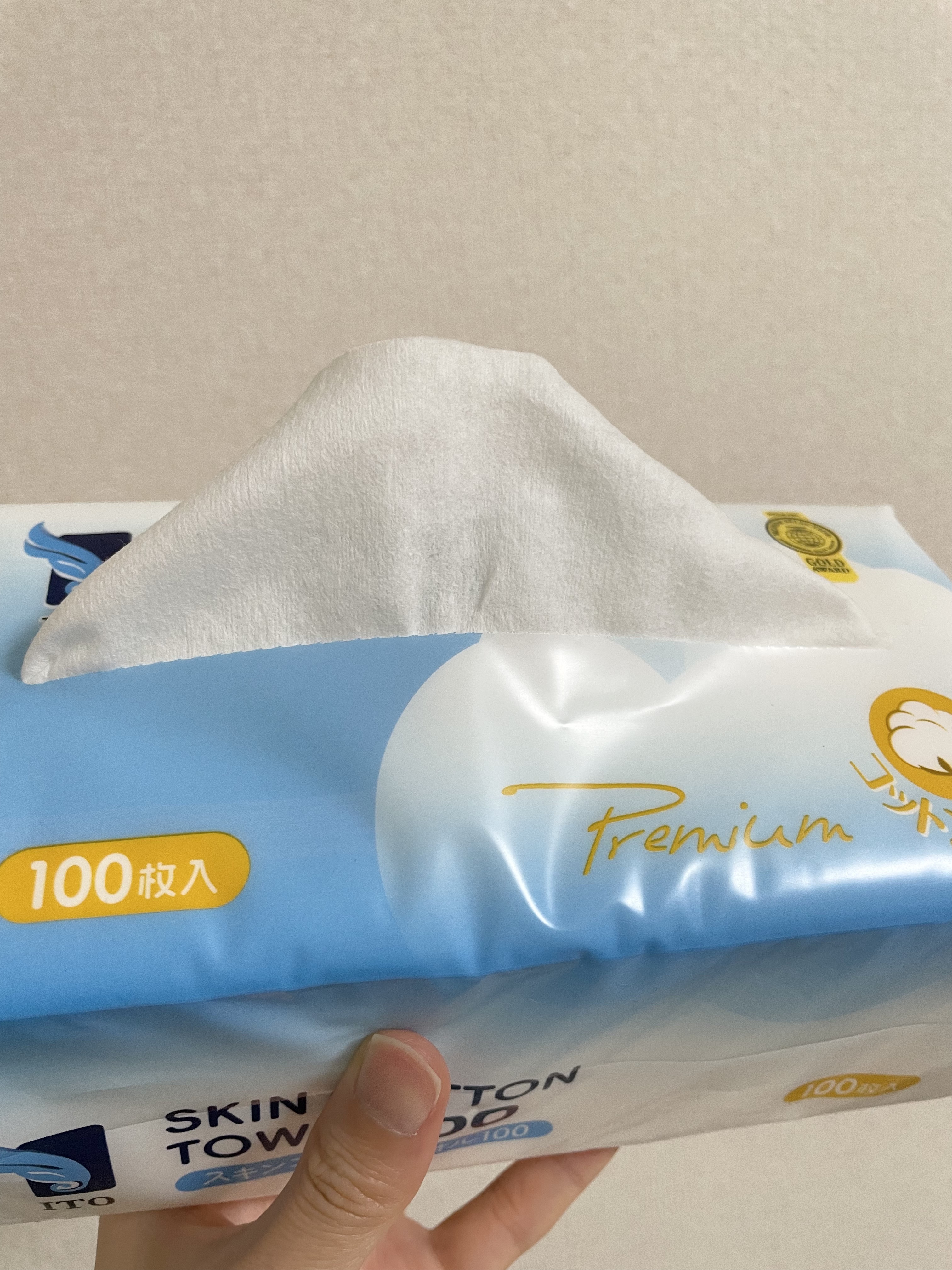 スキンコットンタオル/ITO/クレンジングタオルを使ったクチコミ（3枚目）