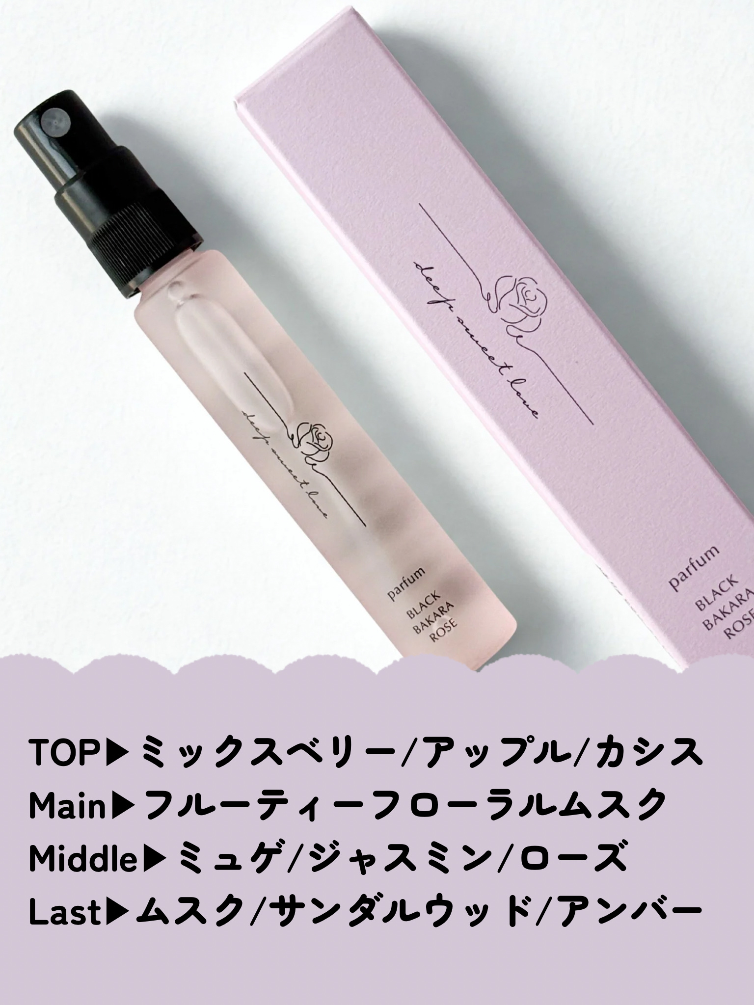 ディープスイートラブ パルファン/ディープスイートラブ/香水(レディース)を使ったクチコミ（3枚目）