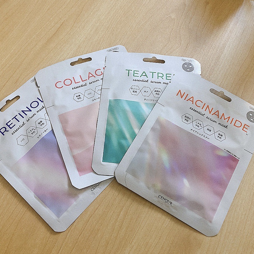 エッセンシャルセラムマスク  ナイアシンアミド /CENQUR/シートマスク・パックを使ったクチコミ（1枚目）