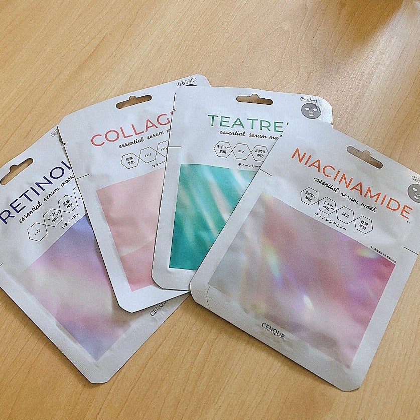 エッセンシャルセラムマスク ナイアシンアミド /CENQUR/シートマスク・パックを使ったクチコミ(1枚目)