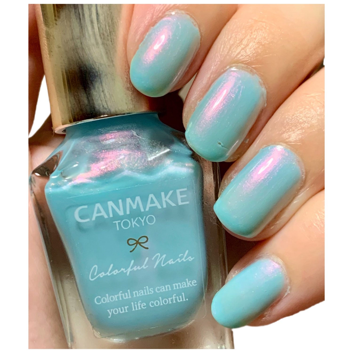 カラフルネイルズ N117 カクテルブルー/キャンメイク/マニキュアを使ったクチコミ（1枚目）