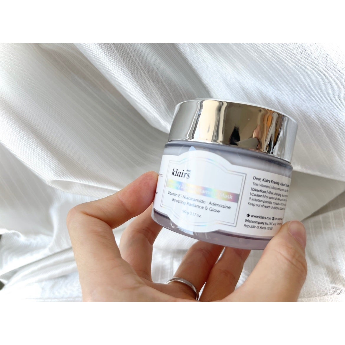 フレッシュリージュースドビタミンEマスク(90g)/Klairs/フェイスクリームを使ったクチコミ(1枚目)