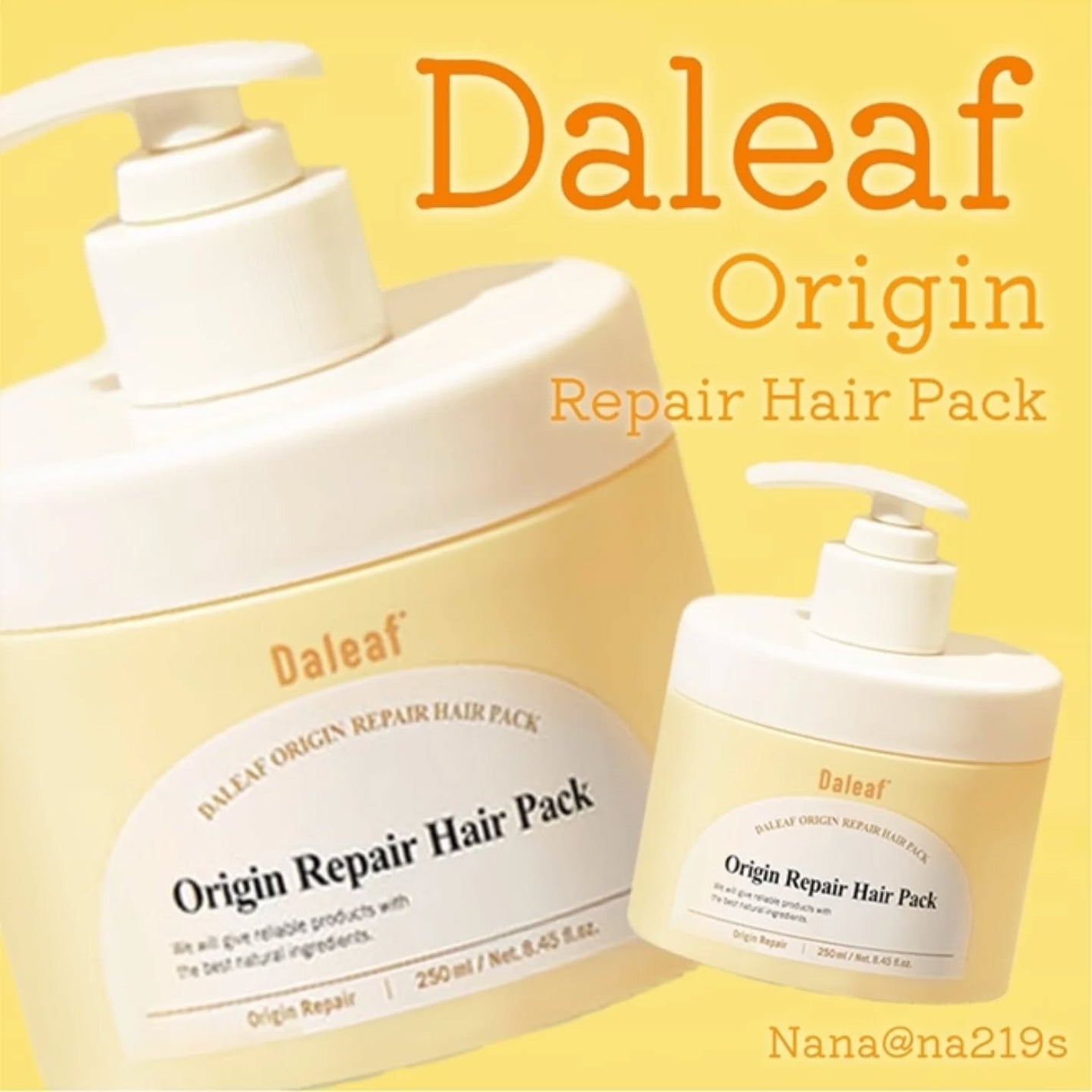 オリジンリペアヘアパック/Daleaf/ヘアマスク・ヘアパックを使ったクチコミ(1枚目)