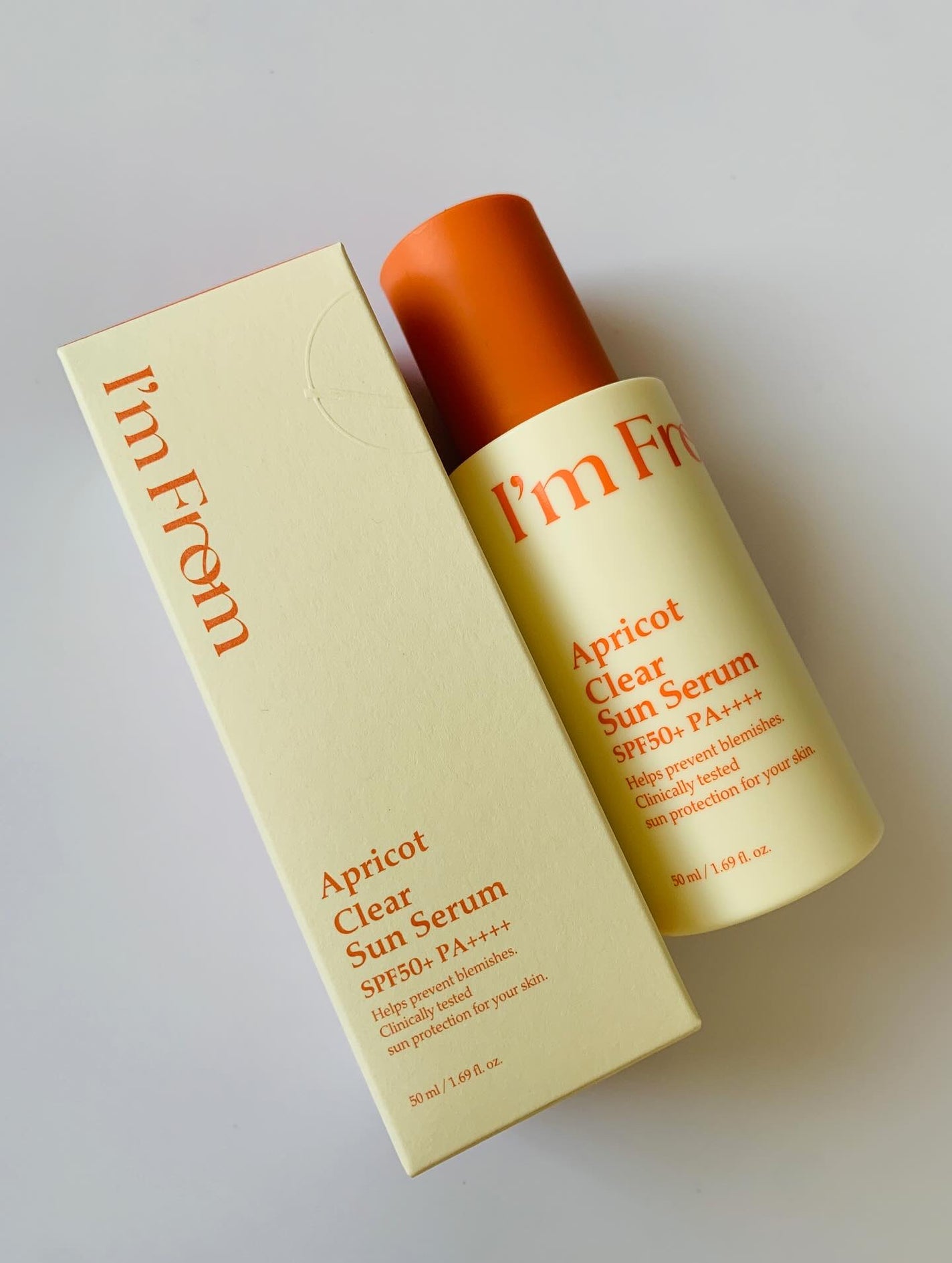 アプリコットクリアサンセラム/I'm from/日焼け止めローションを使ったクチコミ(2枚目)