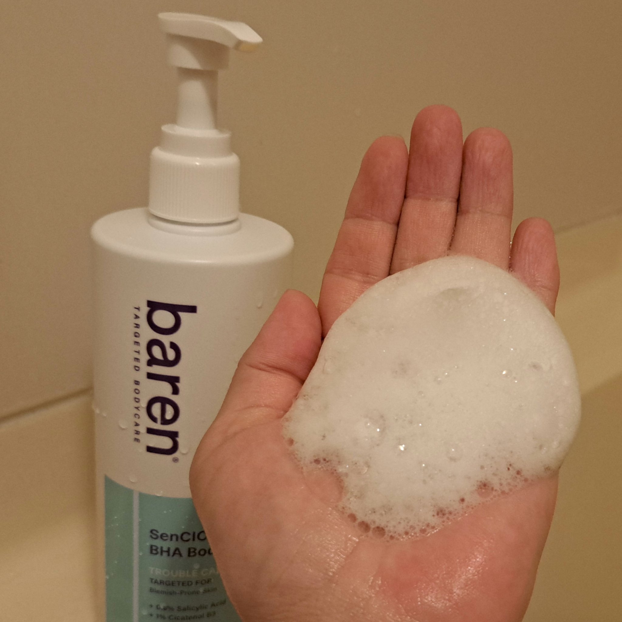SenCICAtive BHA ボディウォッシュ/BAREN/ボディソープを使ったクチコミ（3枚目）