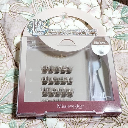 1秒まつエク/Miss eye d'or/つけまつげを使ったクチコミ(1枚目)