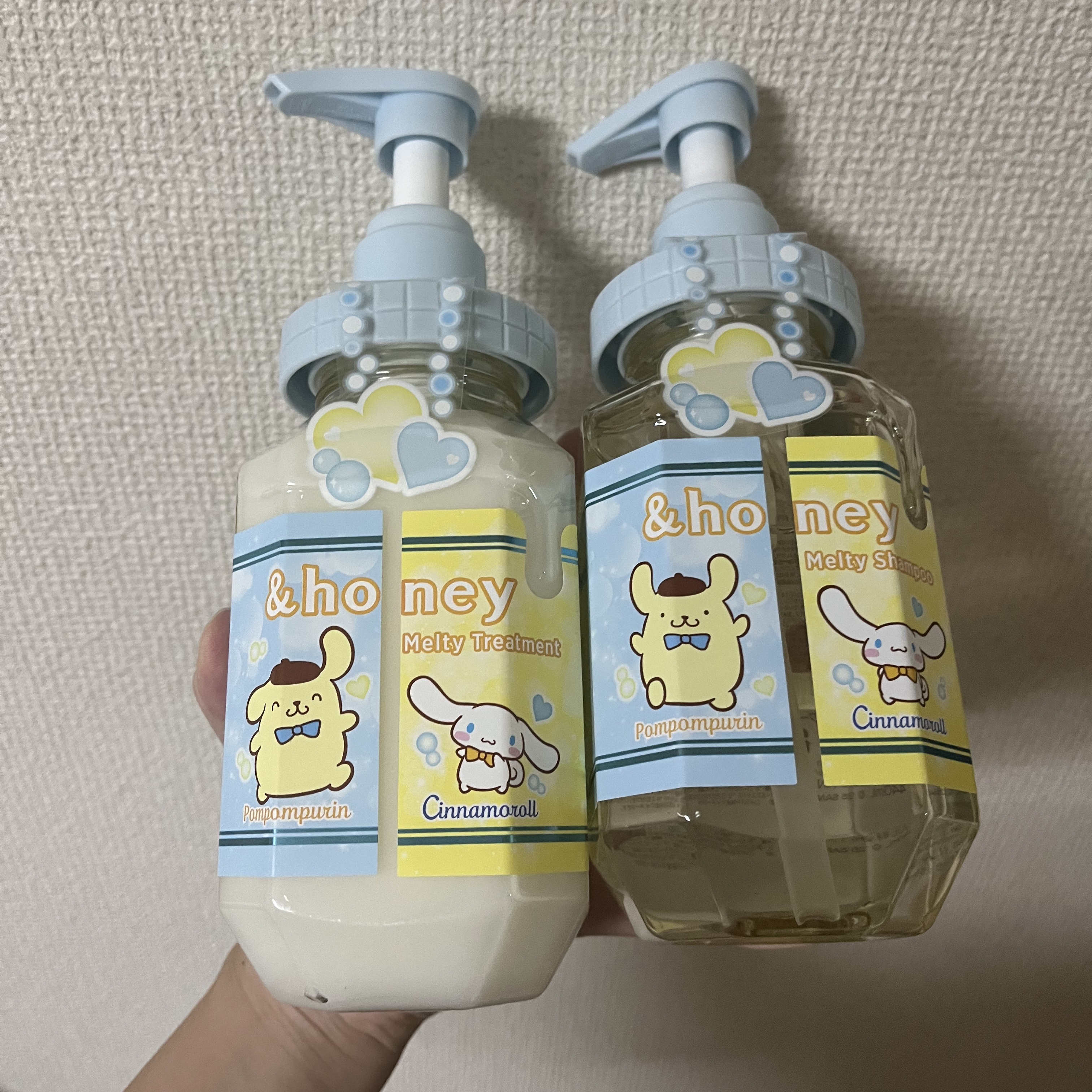 アンドハニー メルティ／シナモロール・ポムポムプリン 限定デザイン
