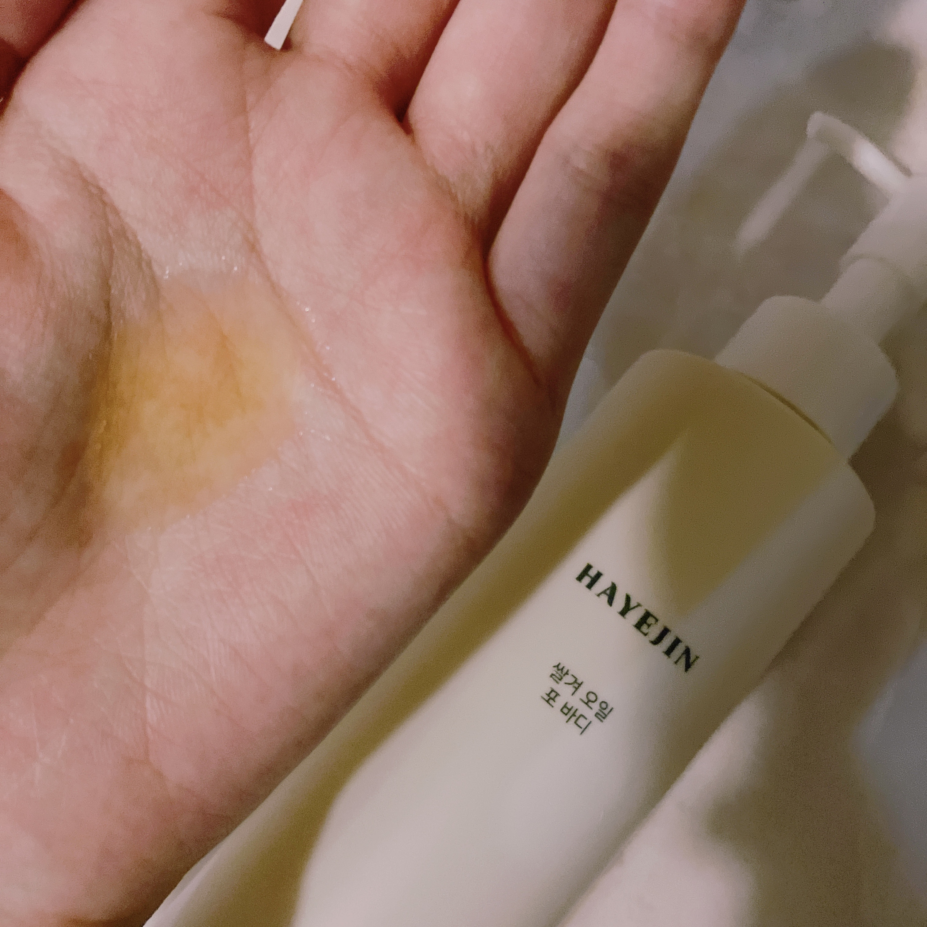 ライスブランオイルフォーボディ/HAYEJIN/ボディオイルを使ったクチコミ（2枚目）