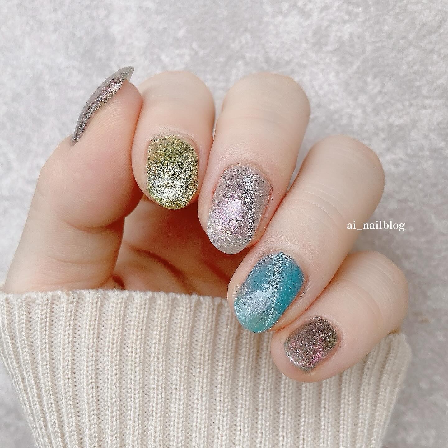 マグネットシリーズ/PLANET NAIL/ジェルネイルを使ったクチコミ（2枚目）