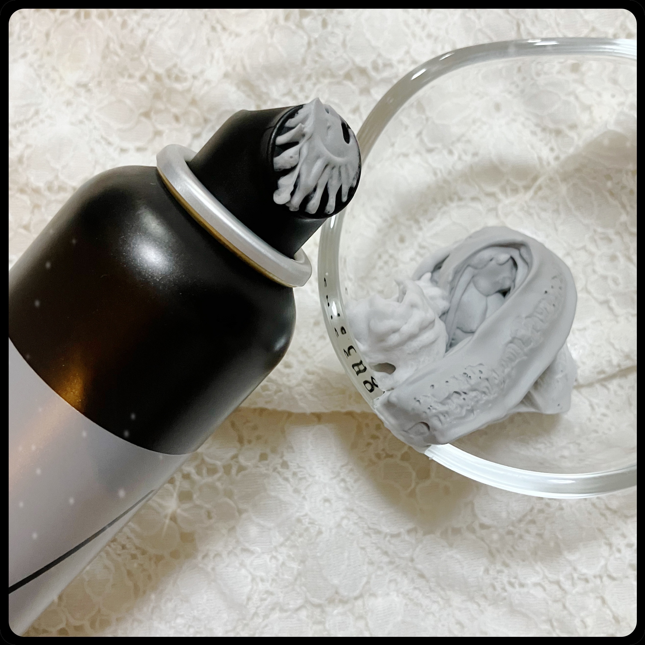 ディズム クリーミーフォームウォッシュ ブラック/DISM/泡洗顔を使ったクチコミ（2枚目）