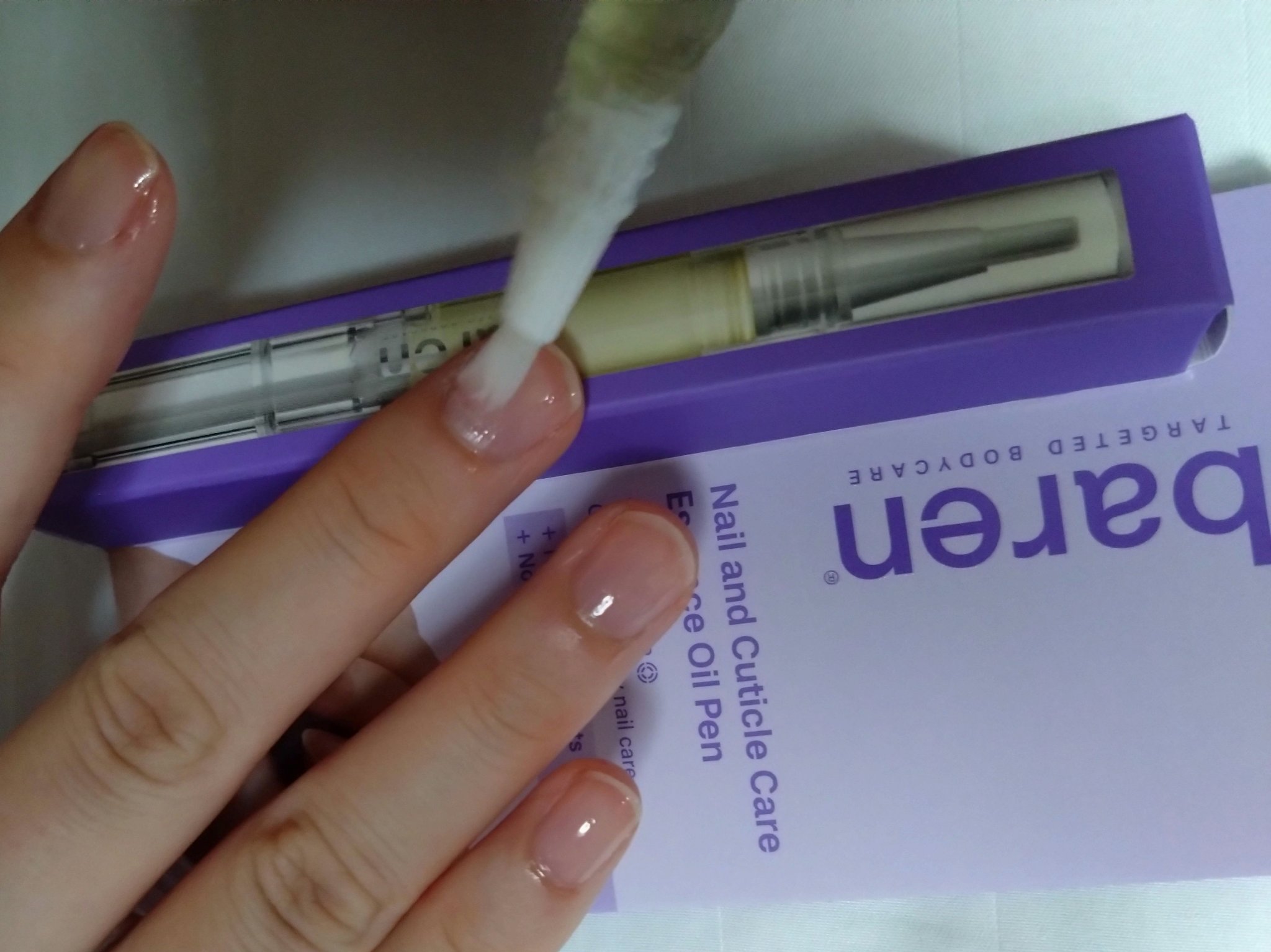 ネイル＆キューティクルケアエッセンスオイルペン/BAREN/ネイルオイル・トリートメントを使ったクチコミ（2枚目）
